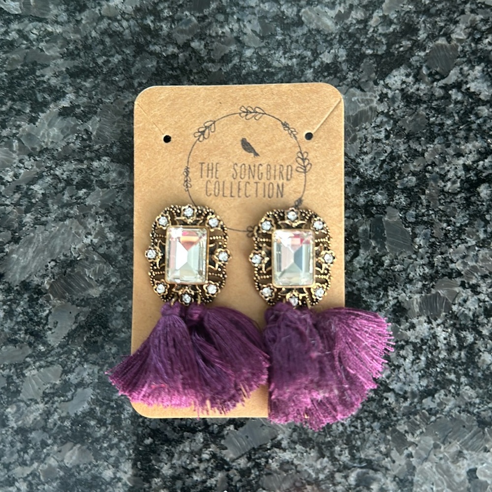 NEW The Songbird Collection Tassel Earrings